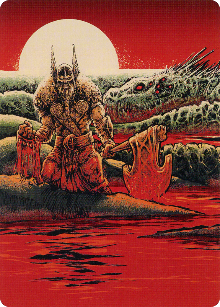 Fynn, the Fangbearer Art Card [March of the Machine Art Series] - Destination Retro