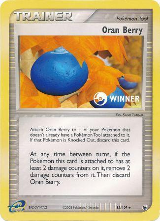 Oran Berry (85/109) (Jumbo Card) [EX: Ruby & Sapphire] - Destination Retro