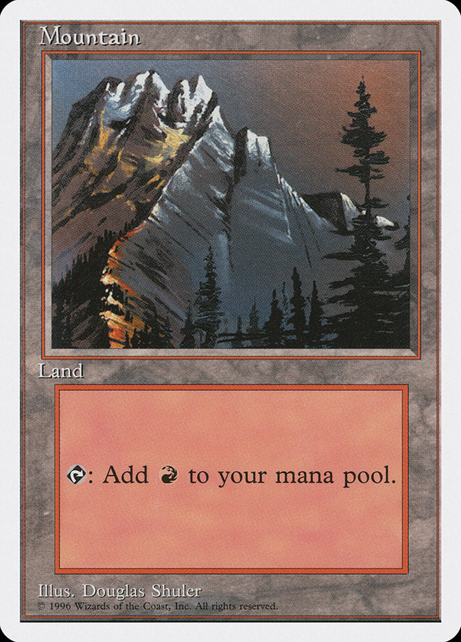 Mountain (Red Sky in the Top Right) [Introductory Two-Player Set] - Destination Retro