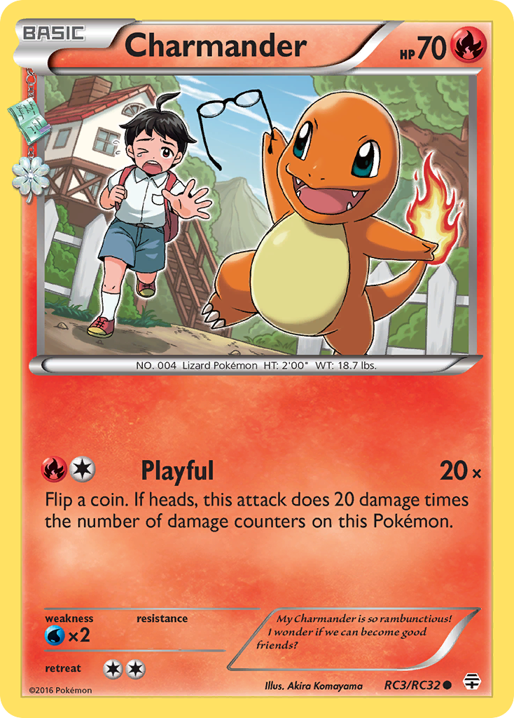 Charmander (RC3/RC32) [XY: Generations] - Destination Retro