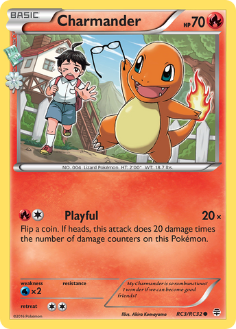 Charmander (RC3/RC32) [XY: Generations] - Destination Retro