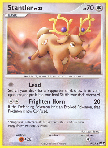 Stantler (9/17) [POP Series 7] - Destination Retro