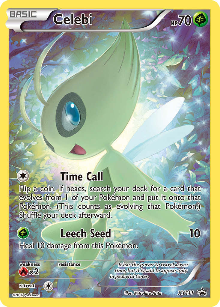Celebi (XY111) [XY: Black Star Promos] - Destination Retro