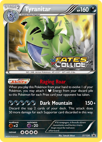 Tyranitar (XY130) [XY: Black Star Promos] - Destination Retro