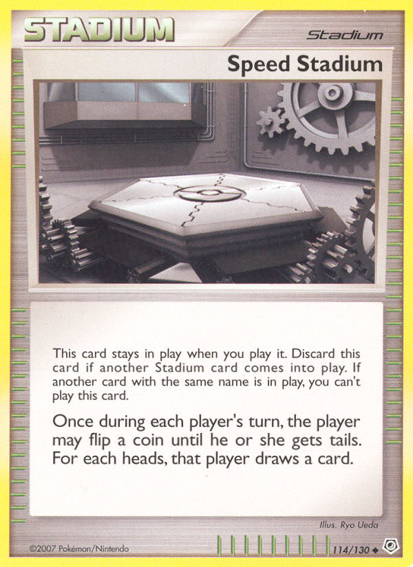 Speed Stadium (114/130) [Diamond & Pearl: Base Set] - Destination Retro