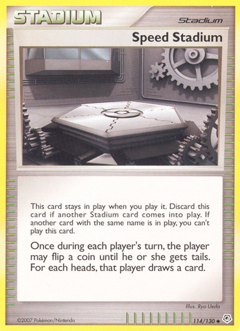Speed Stadium (114/130) [Diamond & Pearl: Base Set] - Destination Retro