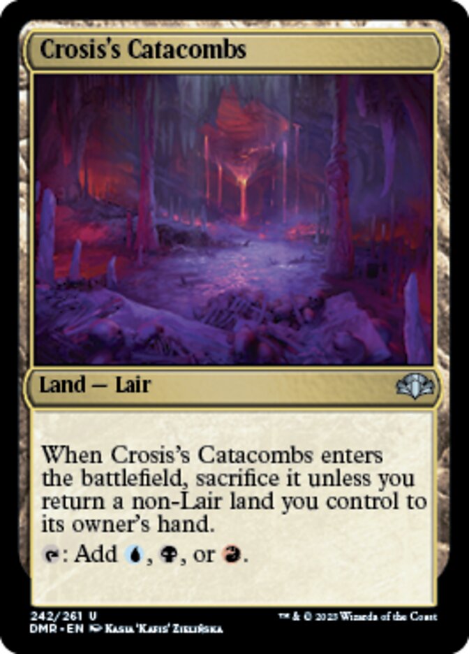 Crosis's Catacombs [Dominaria Remastered] - Destination Retro