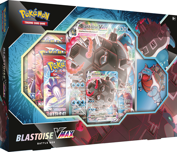 Pokémon TCG: Blastoise VMAX Battle Box - Destination Retro