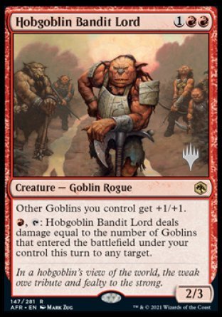 Hobgoblin Bandit Lord (Promo Pack) [Dungeons & Dragons: Adventures in the Forgotten Realms Promos] - Destination Retro