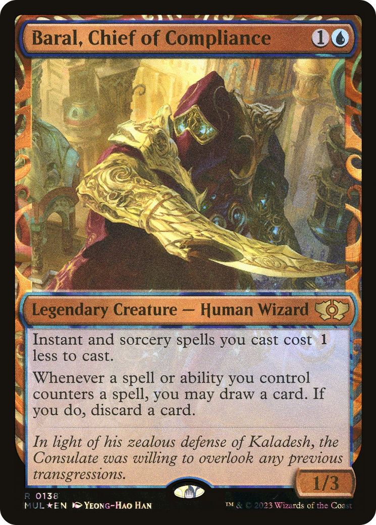 Baral, Chief of Compliance (Halo Foil) [Multiverse Legends] - Destination Retro