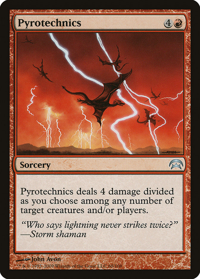 Pyrotechnics [Planechase] - Destination Retro