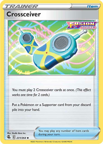 Crossceiver (231/264) [Sword & Shield: Fusion Strike] - Destination Retro