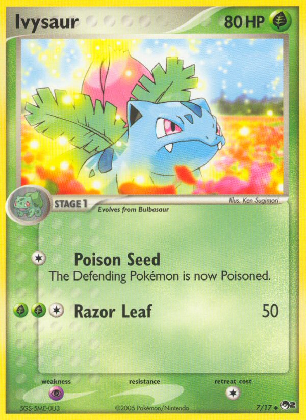 Ivysaur (7/17) [POP Series 2] - Destination Retro