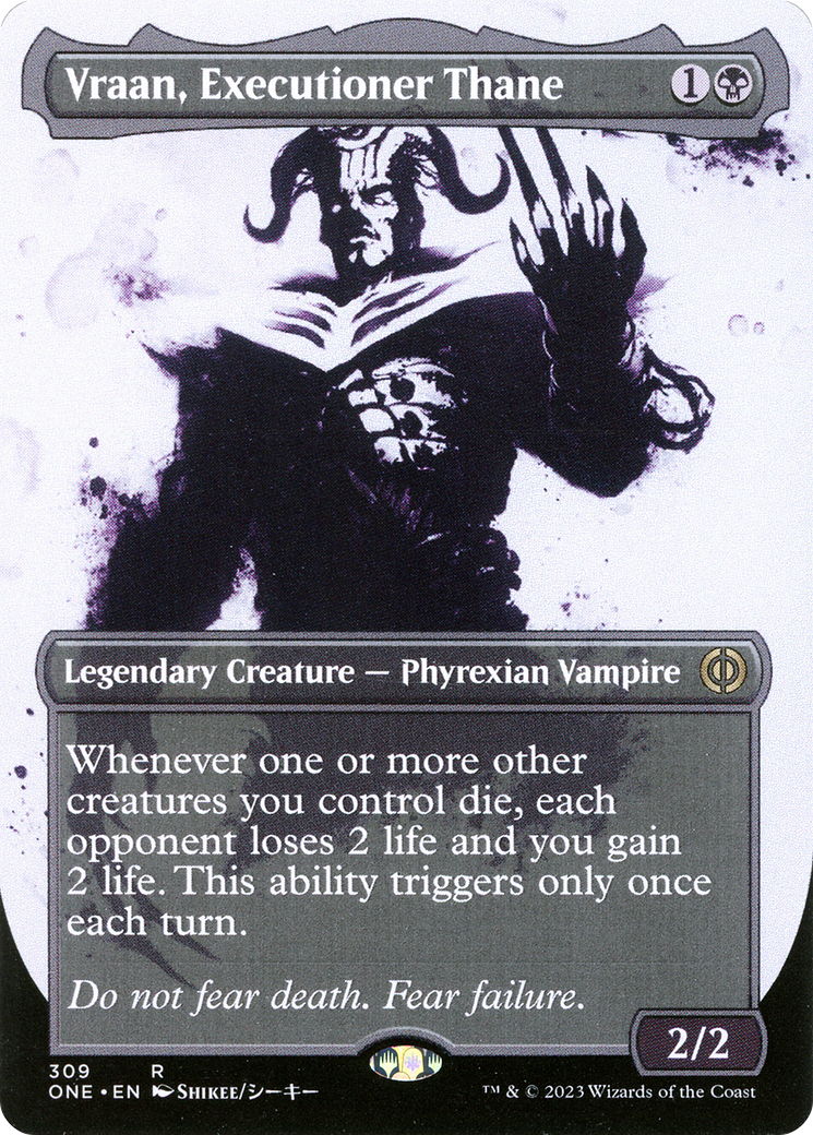 Vraan, Executioner Thane (Borderless Ichor) [Phyrexia: All Will Be One] - Destination Retro