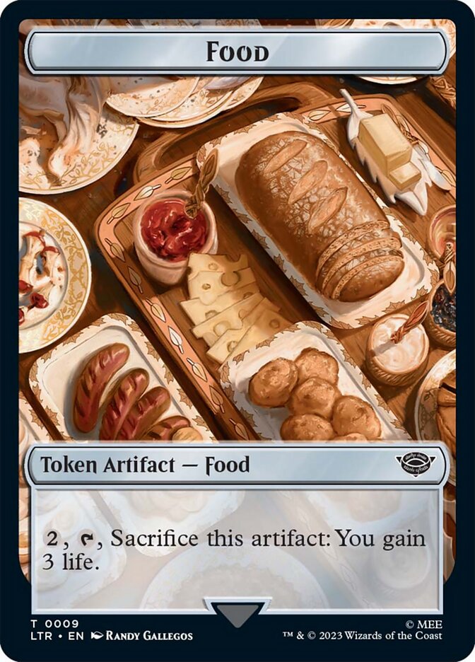Food Token (09) [The Lord of the Rings: Tales of Middle-Earth Tokens] - Destination Retro