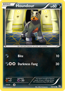 Houndour (74/124) [Black & White: Dragons Exalted] - Destination Retro