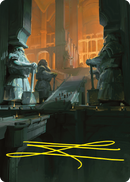 Mines of Moria Art Card (Gold-Stamped Signature) [The Lord of the Rings: Tales of Middle-earth Art Series] - Destination Retro