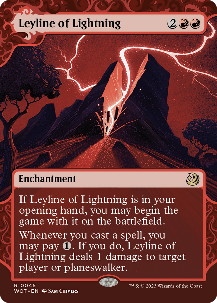 Leyline of Lightning [Wilds of Eldraine: Enchanting Tales] - Destination Retro