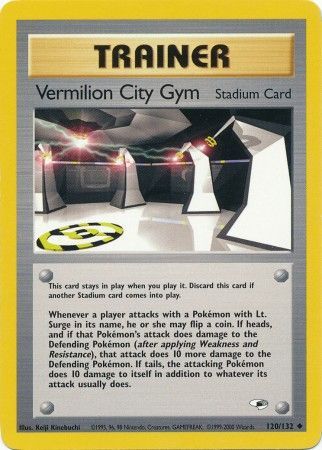 Vermilion City Gym (120/132) [Gym Heroes Unlimited] - Destination Retro