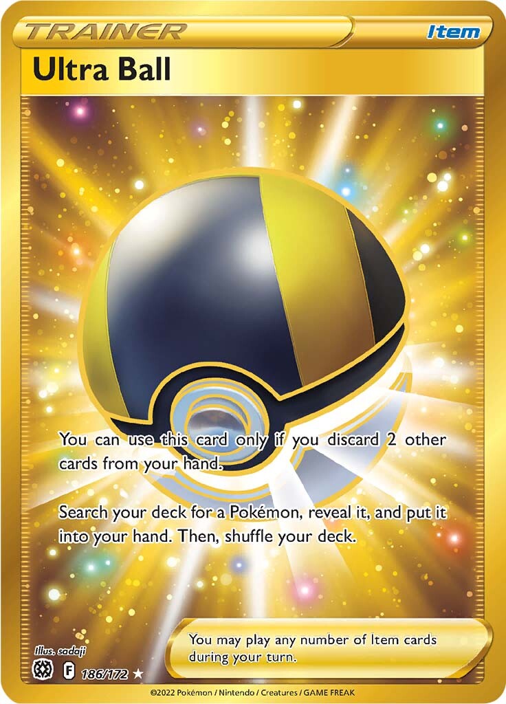 Ultra Ball (186/172) [Sword & Shield: Brilliant Stars] - Destination Retro