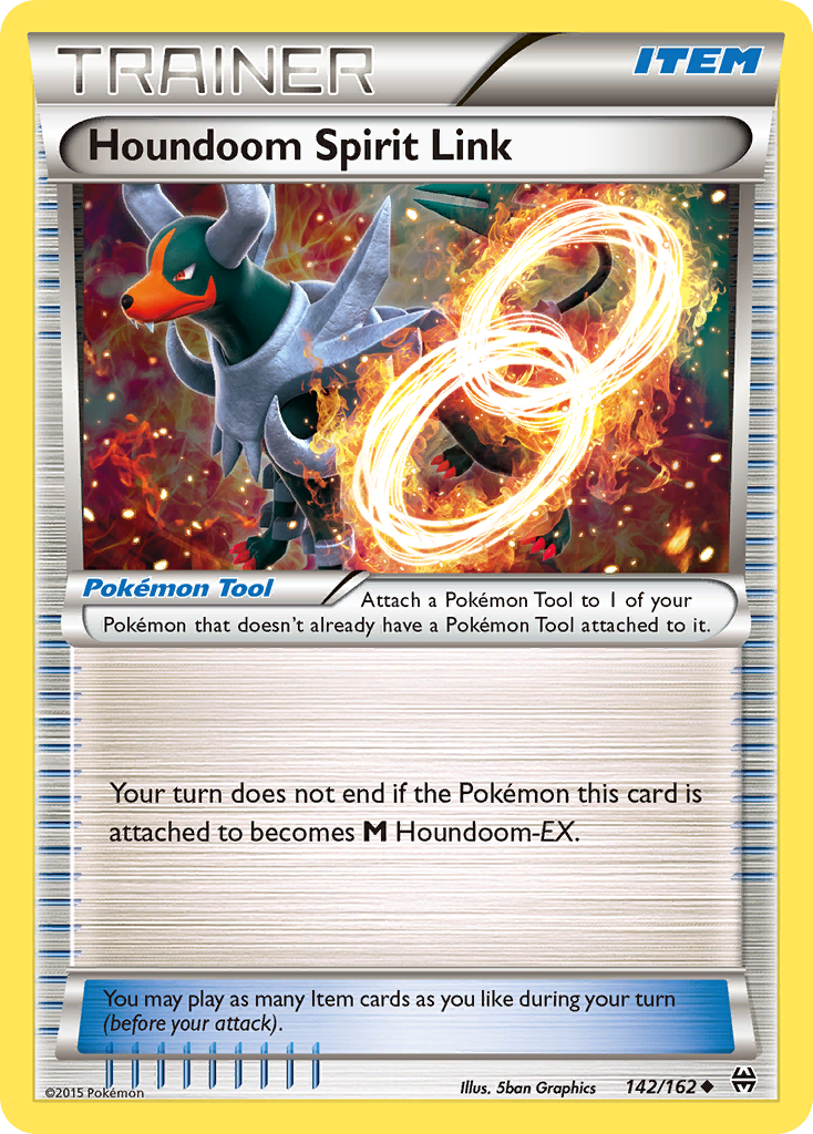 Houndoom Spirit Link (142/162) [XY: BREAKthrough] - Destination Retro