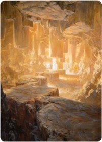 Pillarverge Pathway Art Card [Zendikar Rising Art Series] - Destination Retro