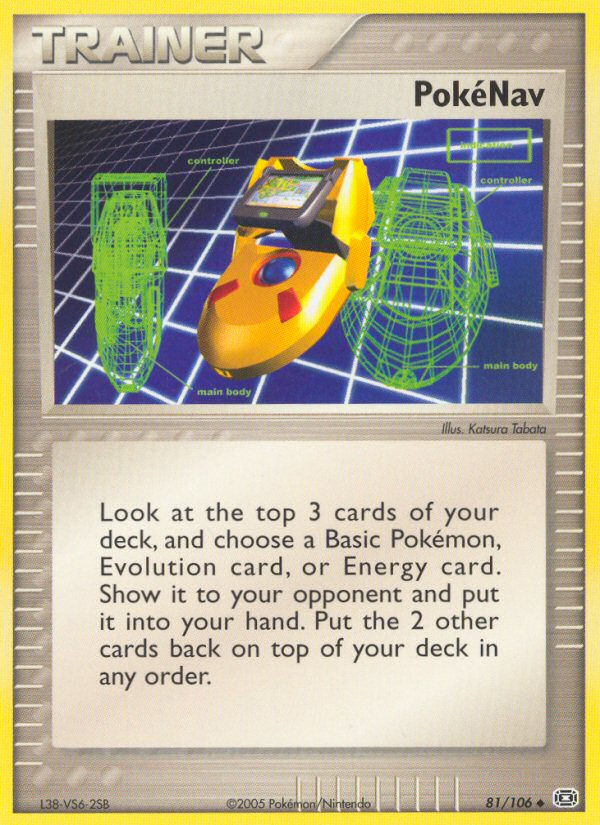 PokeNav (81/106) [EX: Emerald] - Destination Retro
