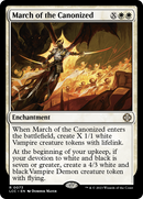 March of the Canonized [The Lost Caverns of Ixalan Commander] - Destination Retro