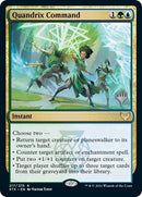 Quandrix Command (Promo Pack) [Strixhaven: School of Mages Promos] - Destination Retro