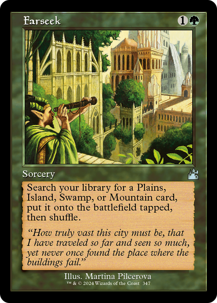 Farseek (Retro Frame) [Ravnica Remastered] - Destination Retro