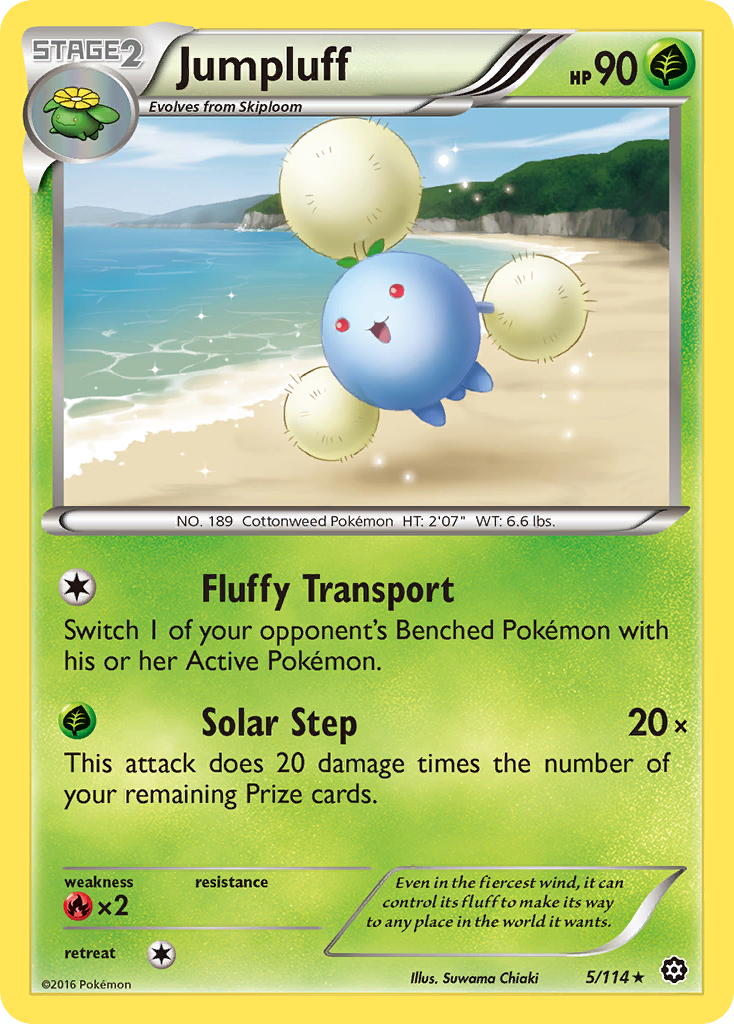 Jumpluff (5/114) [XY: Steam Siege] - Destination Retro