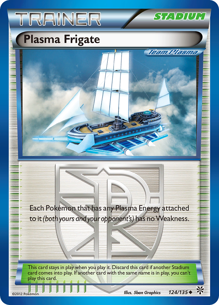 Plasma Frigate (124/135) [Black & White: Plasma Storm] - Destination Retro
