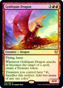 Goldspan Dragon  [Kaldheim Prerelease Promos] - Destination Retro