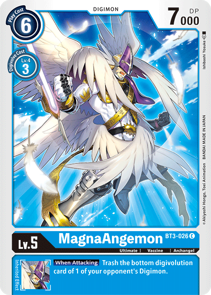 MagnaAngemon [BT3-026] [Release Special Booster Ver.1.5] - Destination Retro