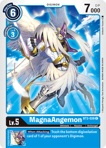 MagnaAngemon [BT3-026] [Release Special Booster Ver.1.5] - Destination Retro