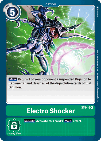 Electro Shocker [ST4-16] [Starter Deck: Giga Green] - Destination Retro