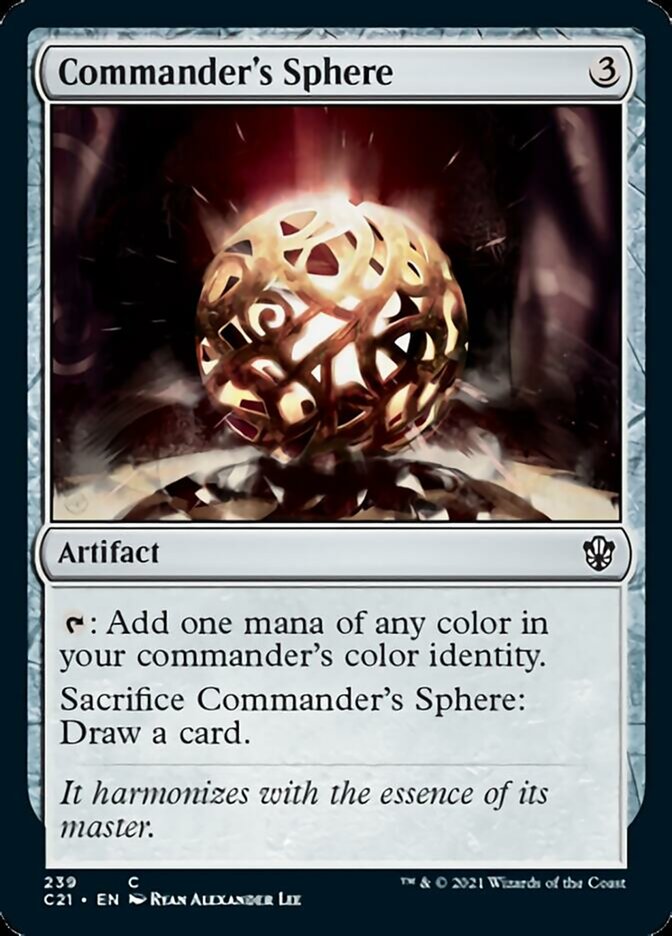 Commander's Sphere [Commander 2021] - Destination Retro