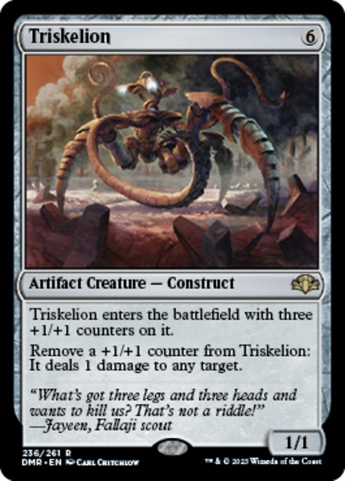 Triskelion [Dominaria Remastered] - Destination Retro