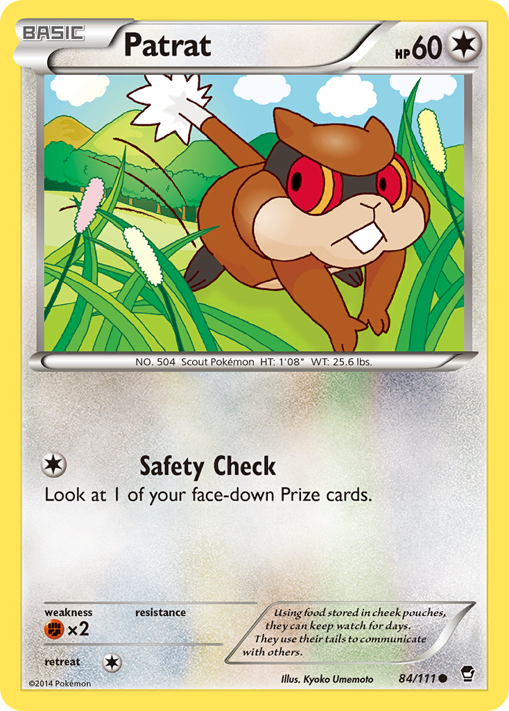 Patrat (84/111) [XY: Furious Fists] - Destination Retro