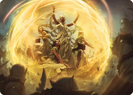 Heroic Intervention Art Card [The Lord of the Rings: Tales of Middle-earth Art Series] - Destination Retro
