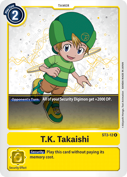 T.K. Takaishi [ST3-12] [Starter Deck: Heaven's Yellow] - Destination Retro