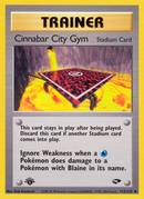 Cinnabar City Gym (113/132) [Gym Challenge 1st Edition] - Destination Retro