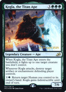 Kogla, the Titan Ape  [Ikoria: Lair of Behemoths Prerelease Promos] - Destination Retro