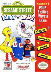 Sesame Street ABC and 123 - NES - Destination Retro