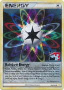 Rainbow Energy (104/123) (League Promo) [HeartGold & SoulSilver: Base Set] - Destination Retro