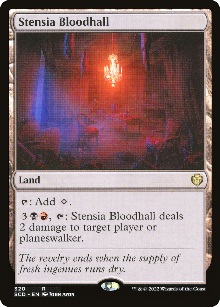 Stensia Bloodhall [Starter Commander Decks] - Destination Retro