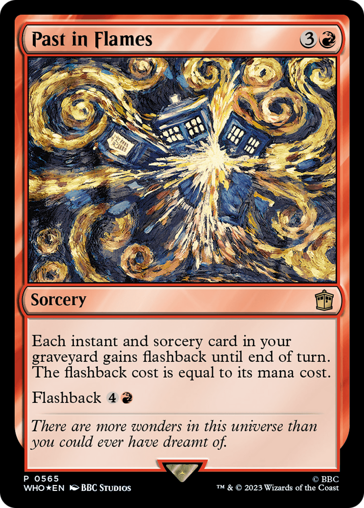 Past in Flames [Doctor Who Promos] - Destination Retro