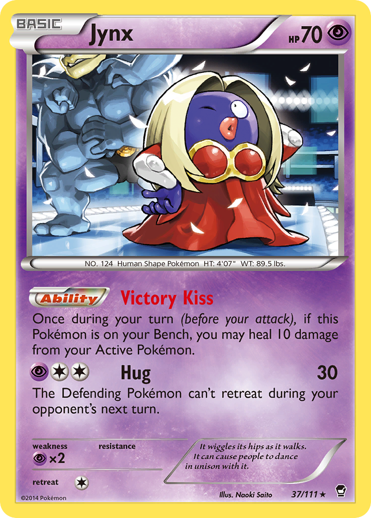 Jynx (37/111) [XY: Furious Fists] - Destination Retro