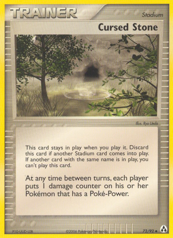 Cursed Stone (72/92) [EX: Legend Maker] - Destination Retro