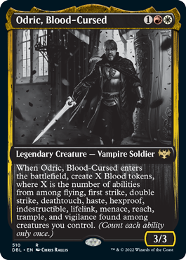 Odric, Blood-Cursed [Innistrad: Double Feature] - Destination Retro